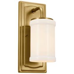 Kichler Vetivene 12" High Natural Brass Wall Sconce