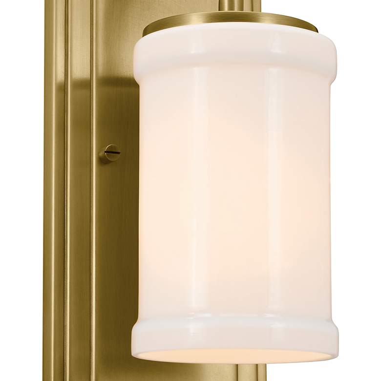 Image 2 Kichler Vetivene 12" High Natural Brass Wall Sconce more views