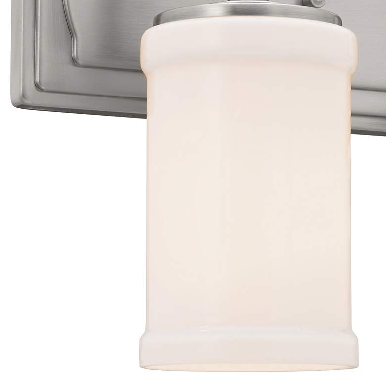 Image 3 Kichler Vetivene 15 1/4" Wide Classic Pewter 2-Light Bath Wall Sconce more views