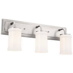 Kichler Vetivene 24" Wide 3-Light Classic Pewter Bath Fixture