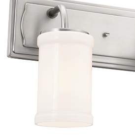 Image3 of Kichler Vetivene 24" Wide 3-Light Classic Pewter Bath Fixture more views