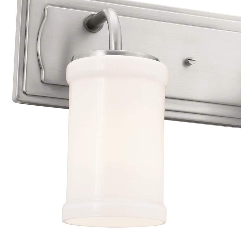 Image 3 Kichler Vetivene 24" Wide 3-Light Classic Pewter Bath Fixture more views