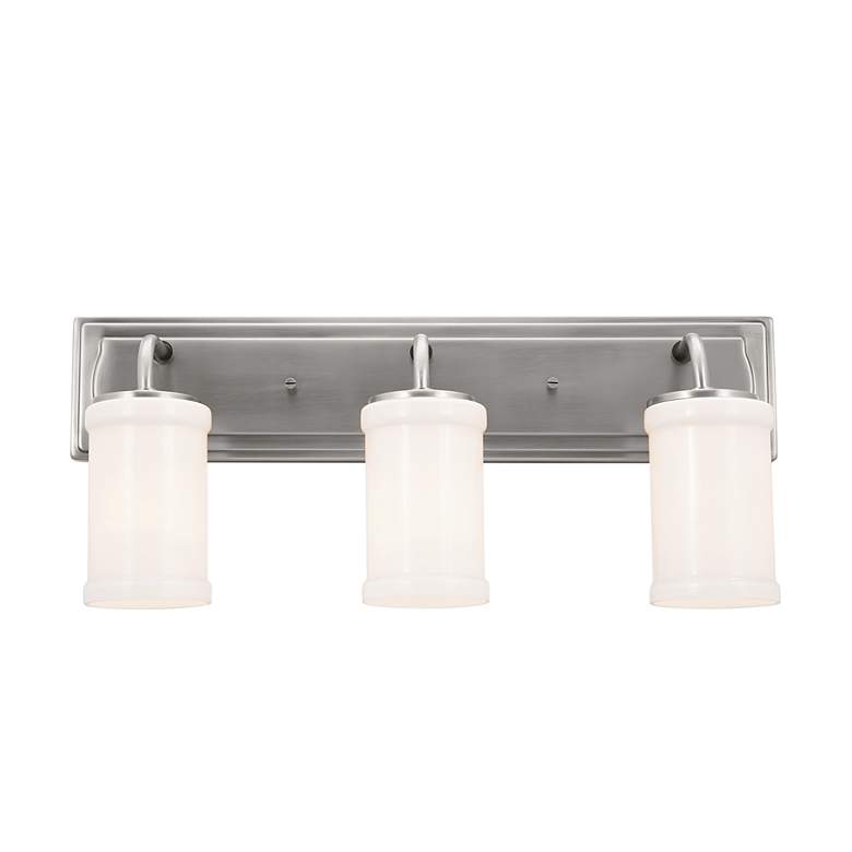 Image 4 Kichler Vetivene 24" Wide 3-Light Classic Pewter Bath Fixture more views