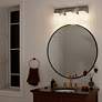6_Kichler Vetivene 24" Wide 3-Light Classic Pewter Bath Fixture more views