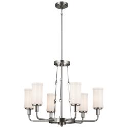 Kichler Vetivene 29" Wide Classic Pewter Pendant Chandelier