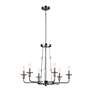 Thumbnail3 of Kichler Vetivene 29" Wide Classic Pewter Pendant Chandelier more views