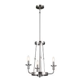 Image3 of Kichler Vetivene Wall Sconce 3Lt Classic Pewter more views