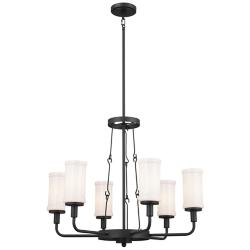 Kichler Vetivene Wall Sconce 3Lt Textured Black