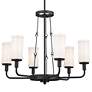 3_Kichler Vetivene Wall Sconce 3Lt Textured Black more views