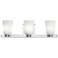 Kichler Victoria 20" Wide Chrome 3-Light Bath Light