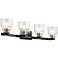 Kichler Vionnet 33 1/2" Wide Black 4-Light Bath Light