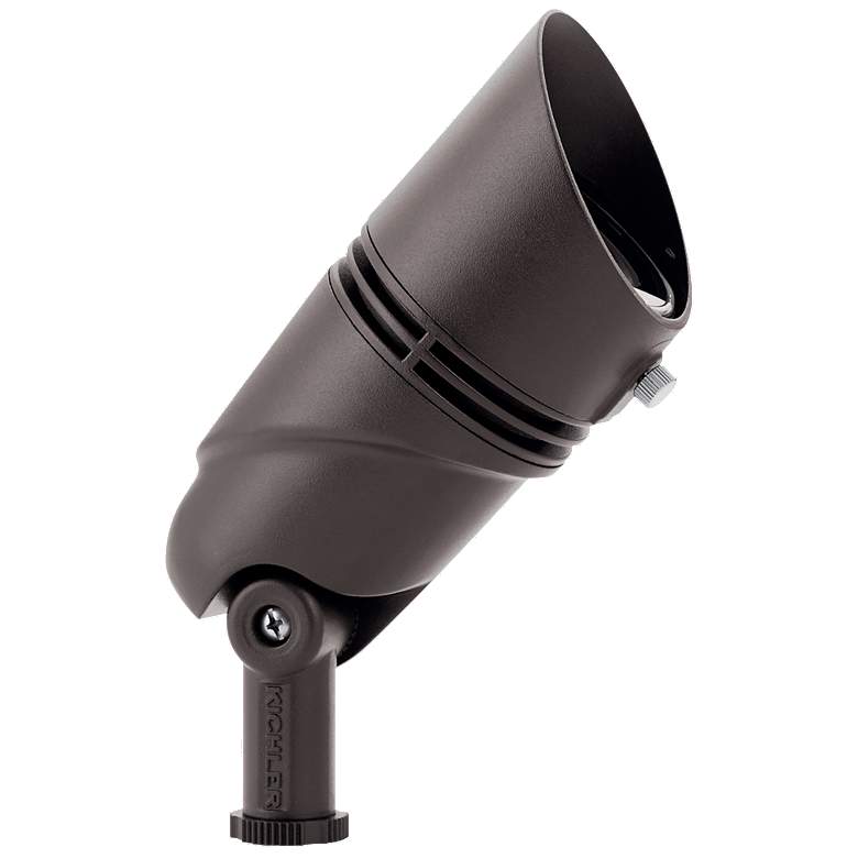 Image 1 Kichler VLO 2700K 60 Degree LED High Lumen Floodlight Bronze