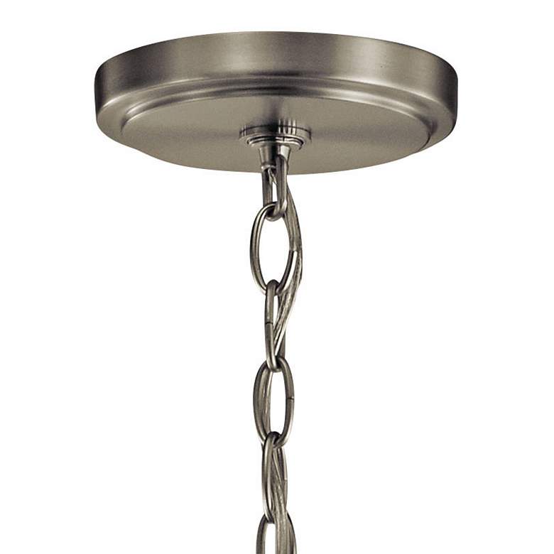 Image 4 Kichler Voleta 27 3/4" Wide Brushed Nickel 6-Light Foyer Chandelier more views