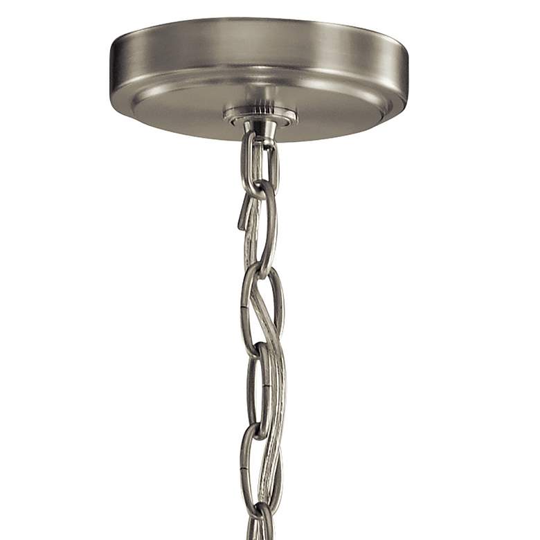 Image 4 Kichler Voleta Nickel 22" Foyer Pendant more views