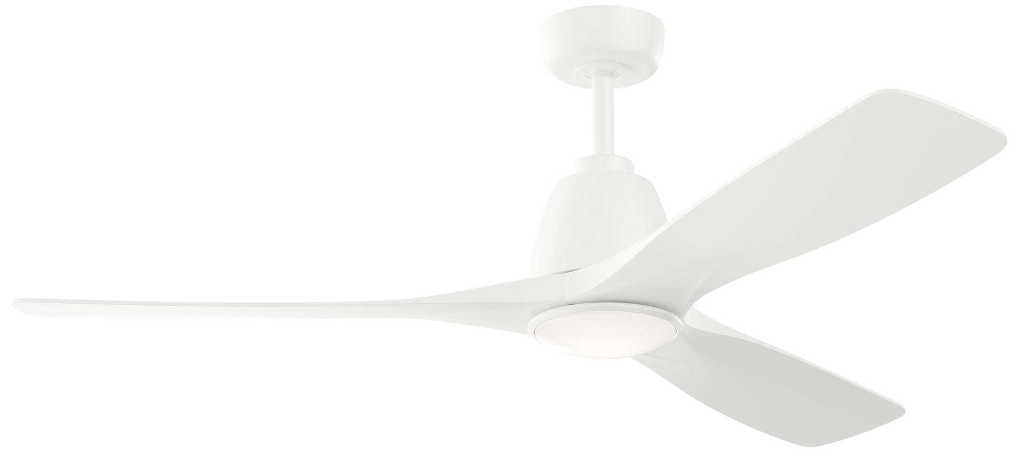 Kichler Volos II 3 Blade 54" Fan Matte White Matte White Blades