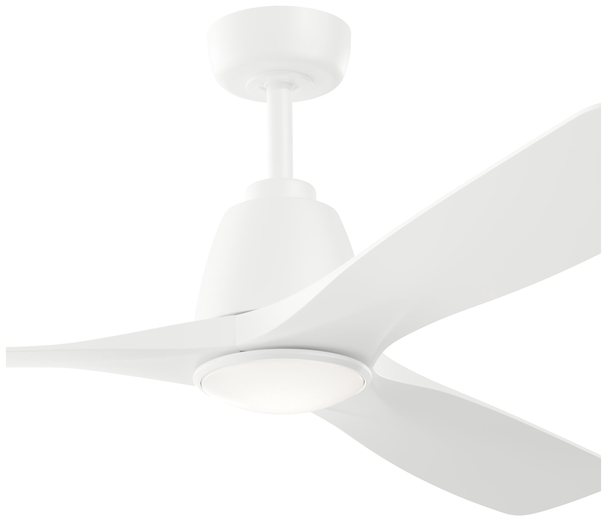 Image 6 Kichler Volos II 3 Blade 54" Fan Matte White Matte White Blades more views