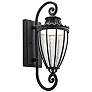 Kichler Wakefield 29 1/2" High Black LED Outdoor Wall Light