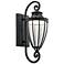 Kichler Wakefield 29 1/2" High Black LED Outdoor Wall Light