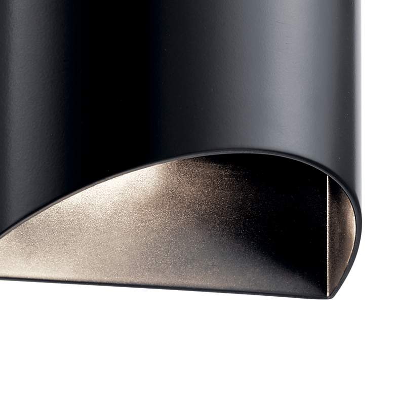 Image 2 Kichler Wesley 13 3/4" High White LED Outdoor Wall Light more views