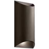 Kichler Wesley 14&quot; High LED Bronze Outdoor Wall Light