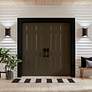 4_Kichler Wesley 14" High LED Bronze Outdoor Wall Light more views
