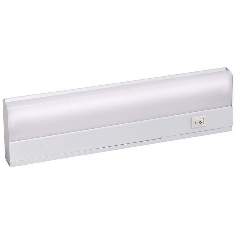 Image 1 Kichler White Finish 12" Direct Wire Fluorescent Under Cabinet Light