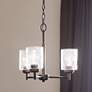 1_Kichler Winslow 18" Wide Black 3-Light Chandelier