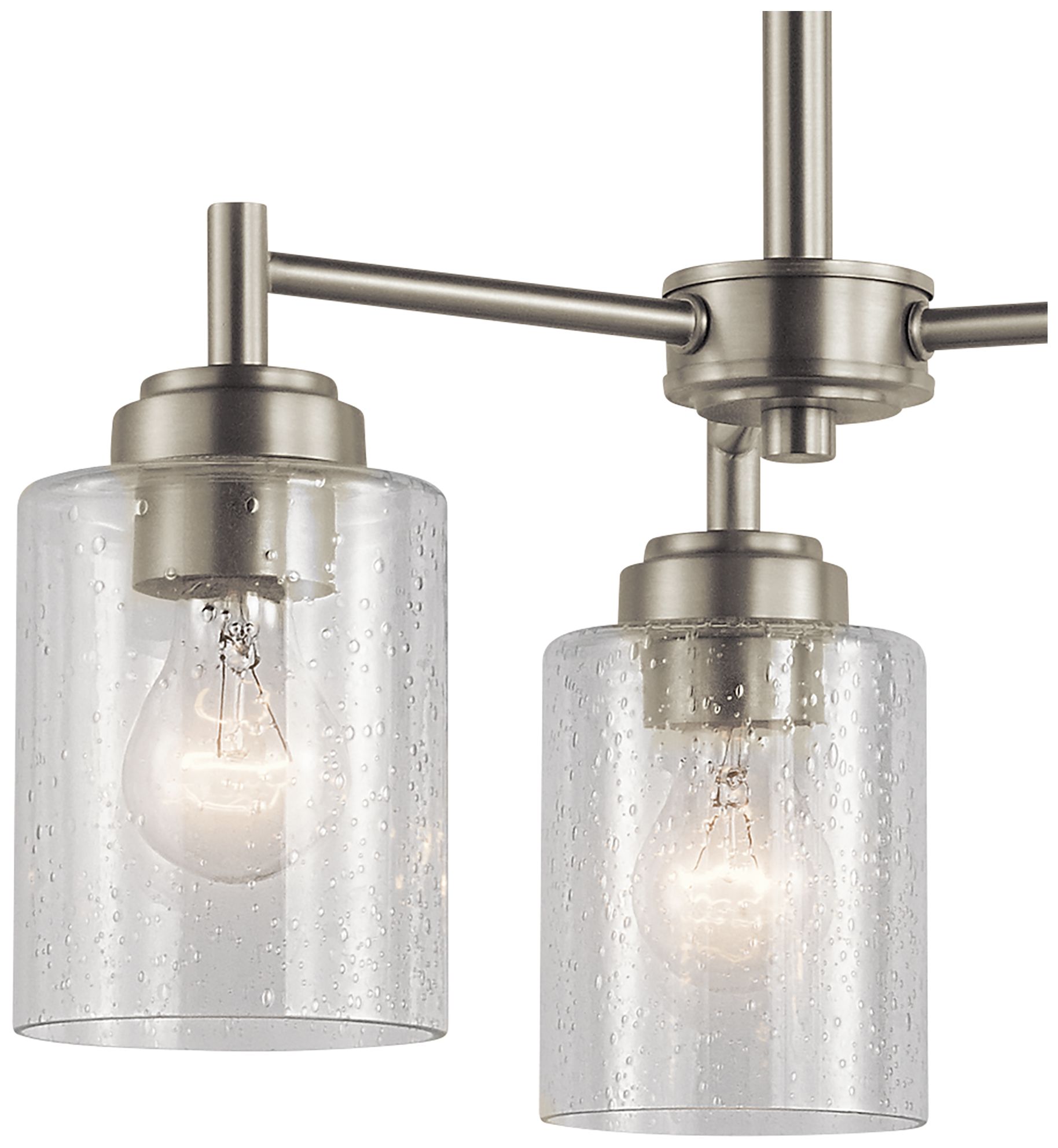 Kichler Winslow 18" Wide Brushed Nickel 3-Light Chandelier