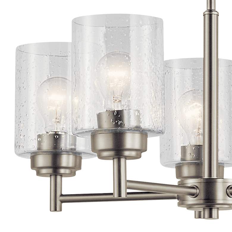Image 7 Kichler Winslow 19 3/4"W Brushed Nickel 5-Light Chandelier more views