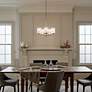 Kichler Winslow 19 3/4"W Brushed Nickel 5-Light Chandelier