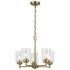 Kichler Winslow 19 3/4"W Natural Brass 5-Light Chandelier