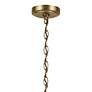 4_Kichler Winslow 19 3/4"W Natural Brass 5-Light Chandelier more views