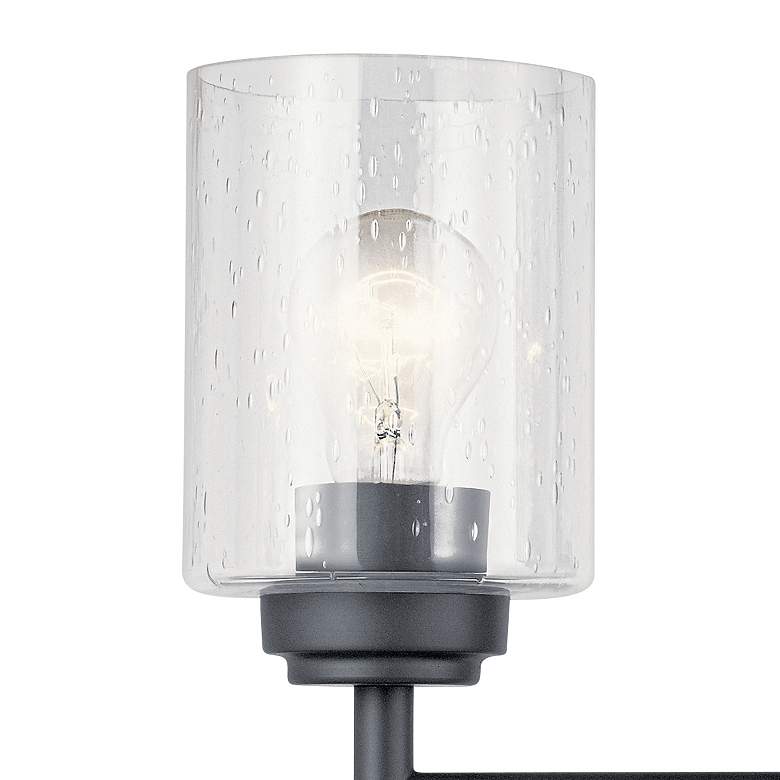 Image 3 Kichler Winslow 21 1/2" Wide Black 3-Light Bath Light more views