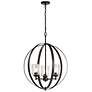 1_Kichler Winslow 24 1/2" Wide Olde Bronze 3-Light Chandelier