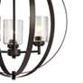 2_Kichler Winslow 24 1/2" Wide Olde Bronze 3-Light Chandelier more views