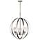 Kichler Winslow 24 1/2"W Brushed Nickel 3-Light Chandelier
