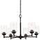 Kichler Winslow 26" Wide Bronze 6-Light Chandelier