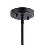 5_Kichler Winslow 4 1/4" Wide Black Cylindrical Mini Pendant Light more views