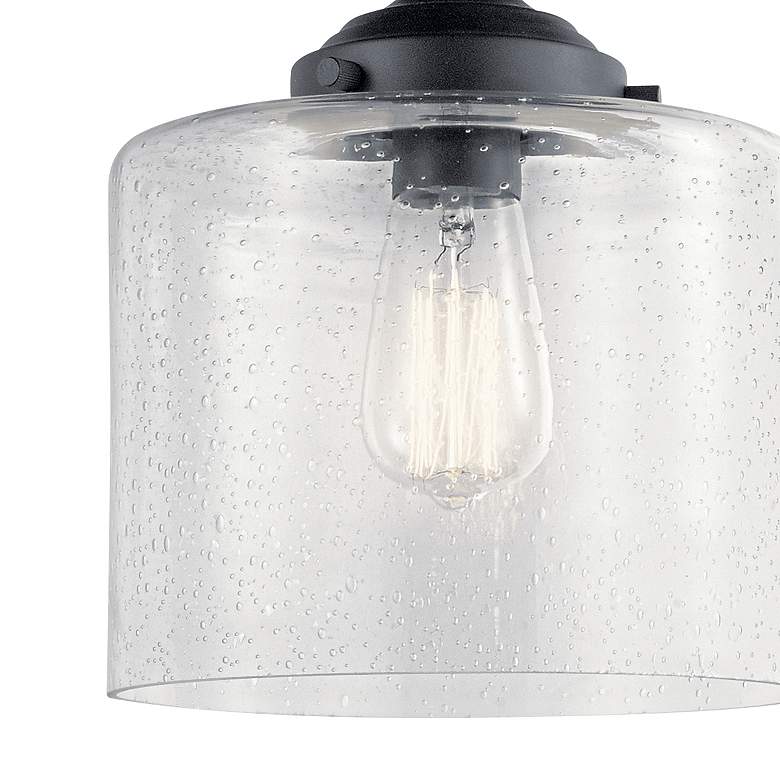 Image 3 Kichler Winslow 8 1/2" Wide Black Ceiling Light more views