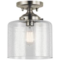Kichler Winslow 8 1/2&quot; Wide Brushed Nickel Ceiling Light