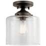 Thumbnail2 of Kichler Winslow 8 1/2" Wide Olde Bronze Ceiling Light
