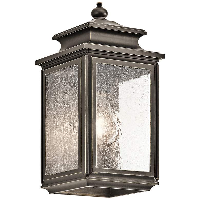 Image 2 Kichler Wiscombe Park 12 1/4 inchH  Bronze Outdoor Wall Light