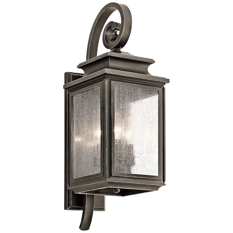 Image 2 Kichler Wiscombe Park 21 3/4 inchH  Bronze Outdoor Wall Light