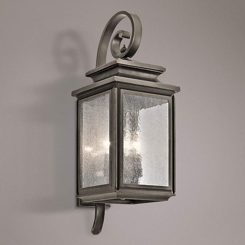Image 1 Kichler Wiscombe Park 26 1/4 H Bronze Outdoor Wall Light