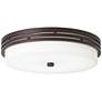 Kichler Witherow 14" Wide Olde Bronze LED Ceiling Light