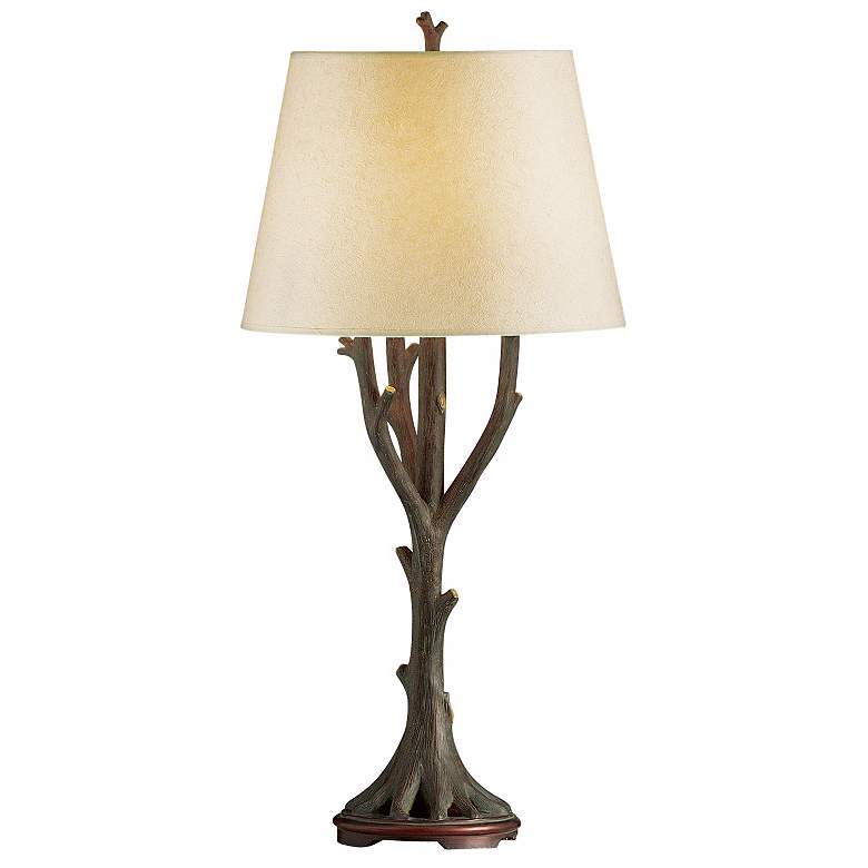 Image 1 Kichler Woodlands Tree Trunk Table Lamp