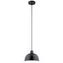 Thumbnail1 of Kichler Zailey 11 1/2" Wide Black Mini Pendant