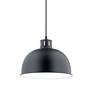 Thumbnail3 of Kichler Zailey 11 1/2" Wide Black Mini Pendant more views