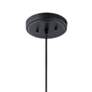Thumbnail4 of Kichler Zailey 11 1/2" Wide Black Mini Pendant more views