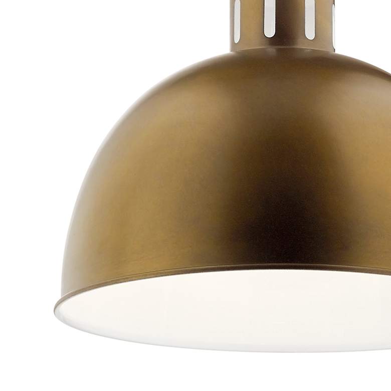Image 2 Kichler Zailey 15 3/4" Wide Natural Brass Pendant Light more views